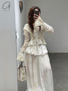 Mutedance 25 Spring/Summer Lace Top/Lace Skirt MD-MD25SS104-HOARY MD25SS69